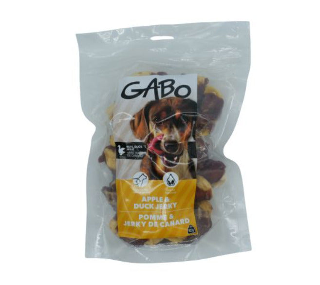 Pommes enrobées de jerky de canard - Gabo