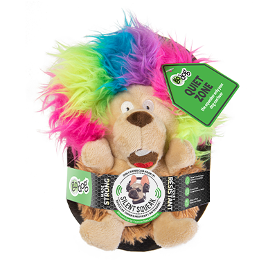 Peluche silencieuse GoDog - Hérisson