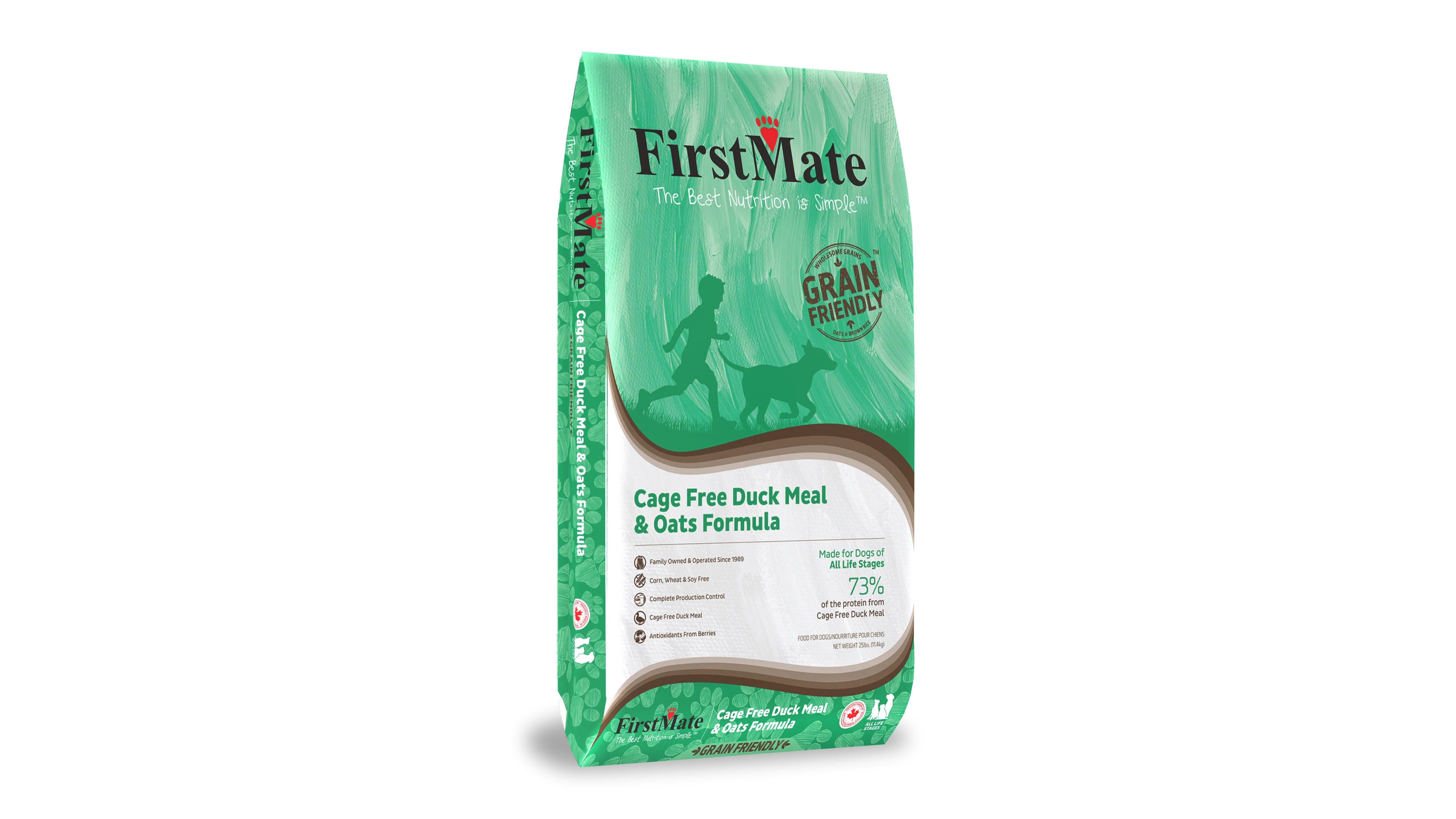Nourriture au canard et avoine 25 lbs - FirstMate