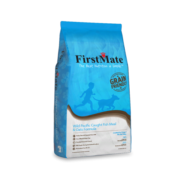 Nourriture aux poissons sauvages du Pacifique et avoine 5 lbs - FirstMate