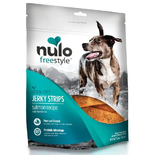 Jerky de saumon et fraises - Nulo