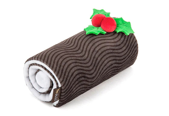 Peluche de fouille - Bûche de Noël