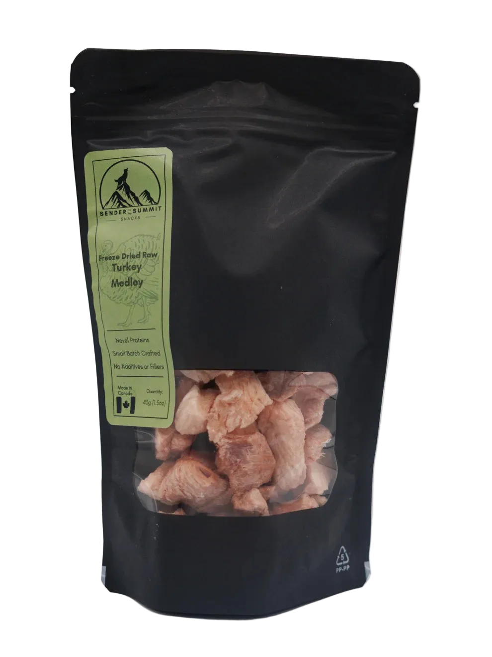Mélange de dinde lyophilisé - Sender Summit Snacks