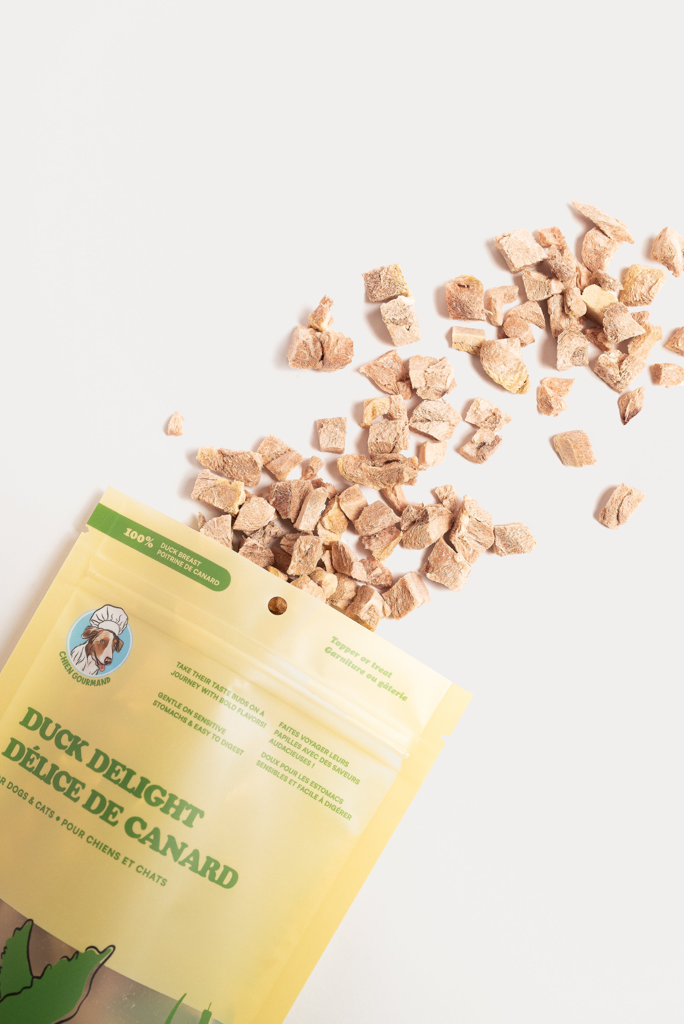 Poitrine de canard lyophilisée - Chien Gourmand