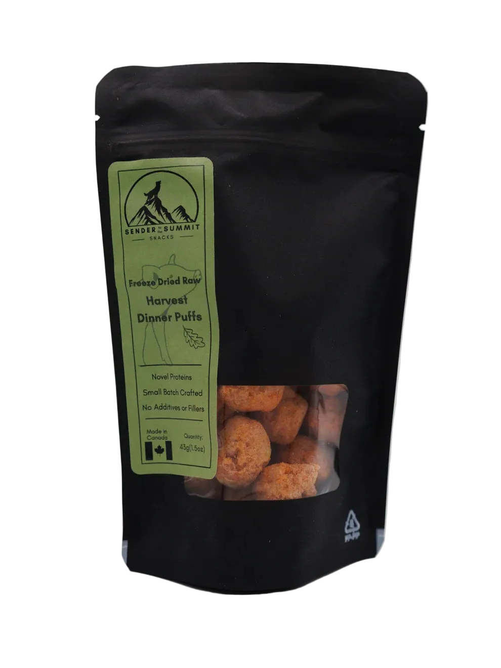 Bouchées de porc et patates douces lyophilisées - Sender Summit Snacks