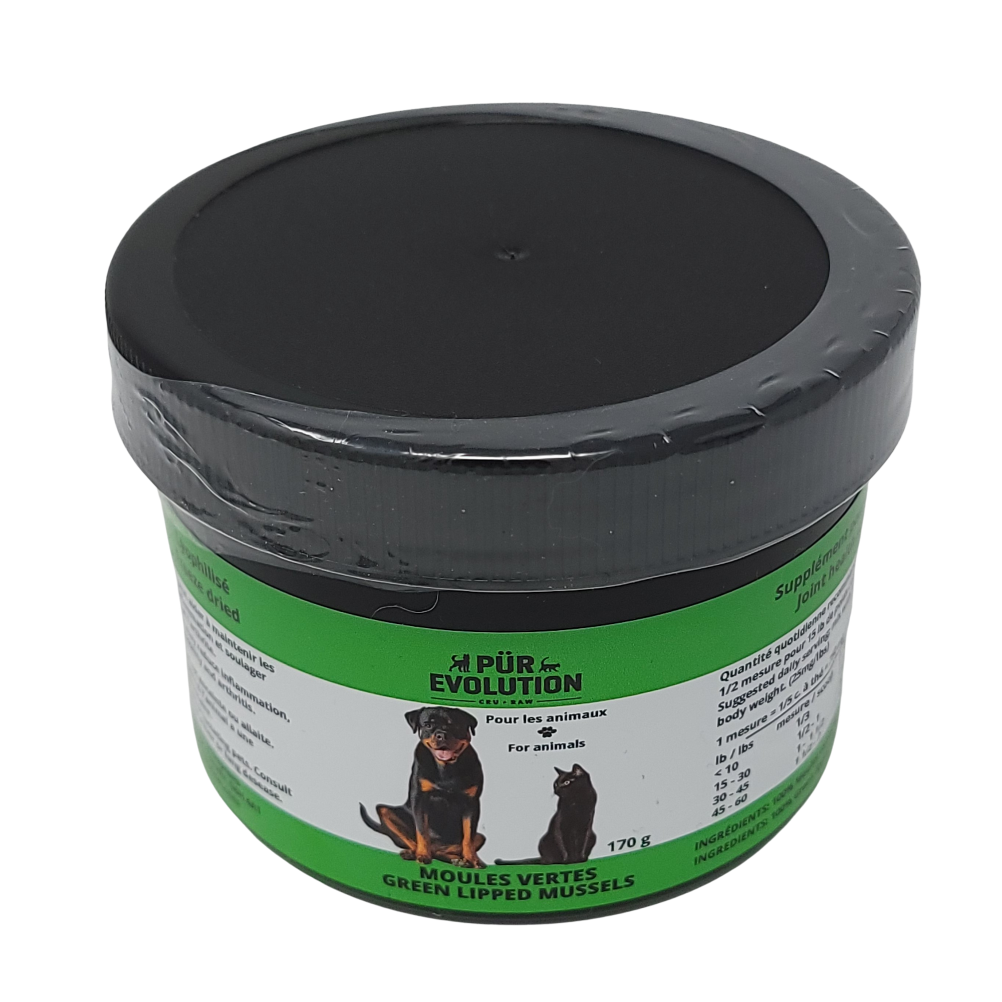Poudre de moule verte - Pur Évolution