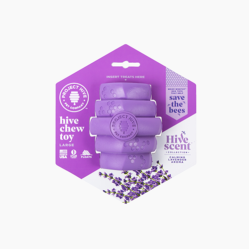 Ruche d'abeille parfumée à la lavande