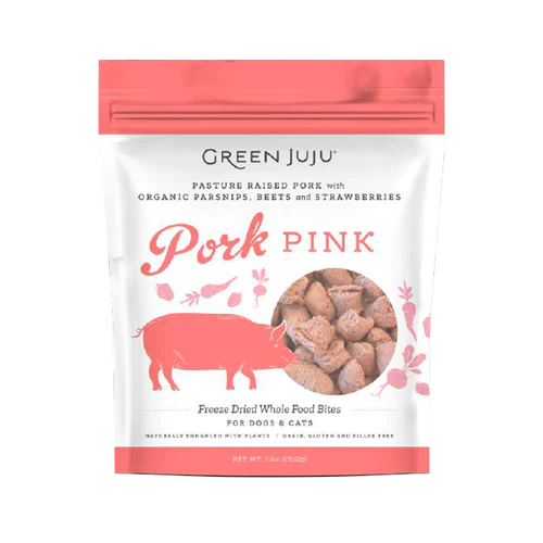 Bouchées de porc lyophilisées - Green Juju