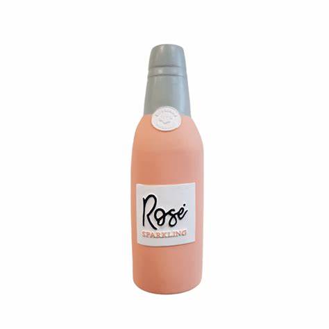 Bouteille de rosé en latex
