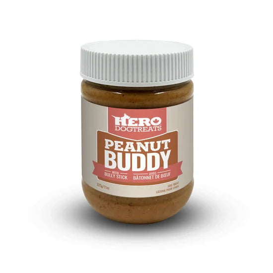 Beurre d’arachide au bâtonnets de bœuf - Hero Dog Treats