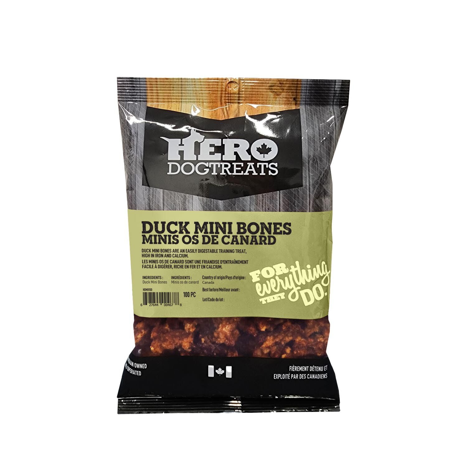 Minis os de canard - Hero dog treats