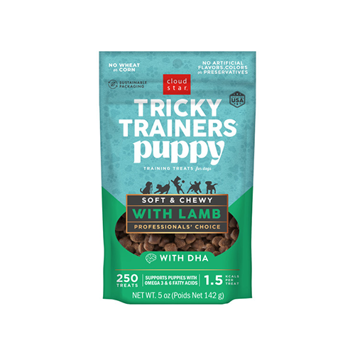 Gâteries d'entraînement tendres à l'agneau  - Tricky Trainers Puppy