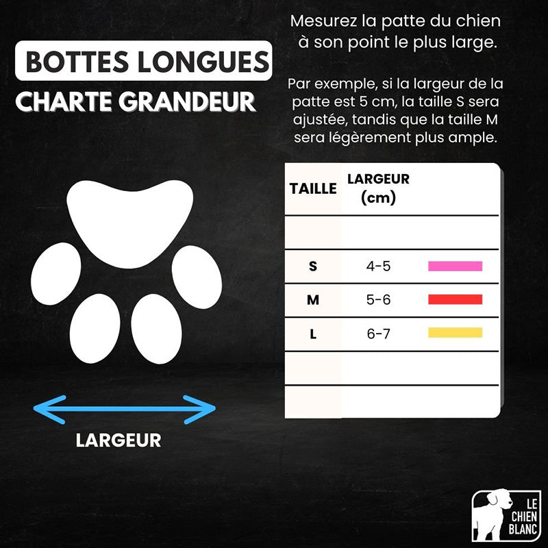 Bottes Longues Grip - Le Chien Blanc