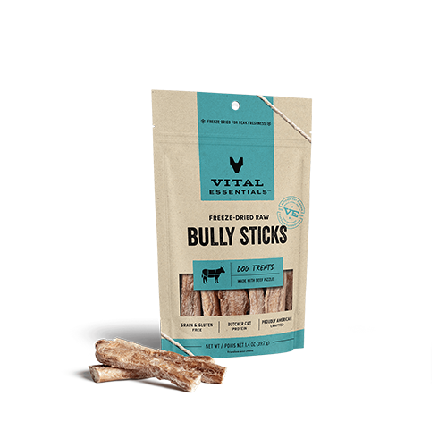 Paquet économique de bully sticks lyophilisés(5) - Vital Essentials