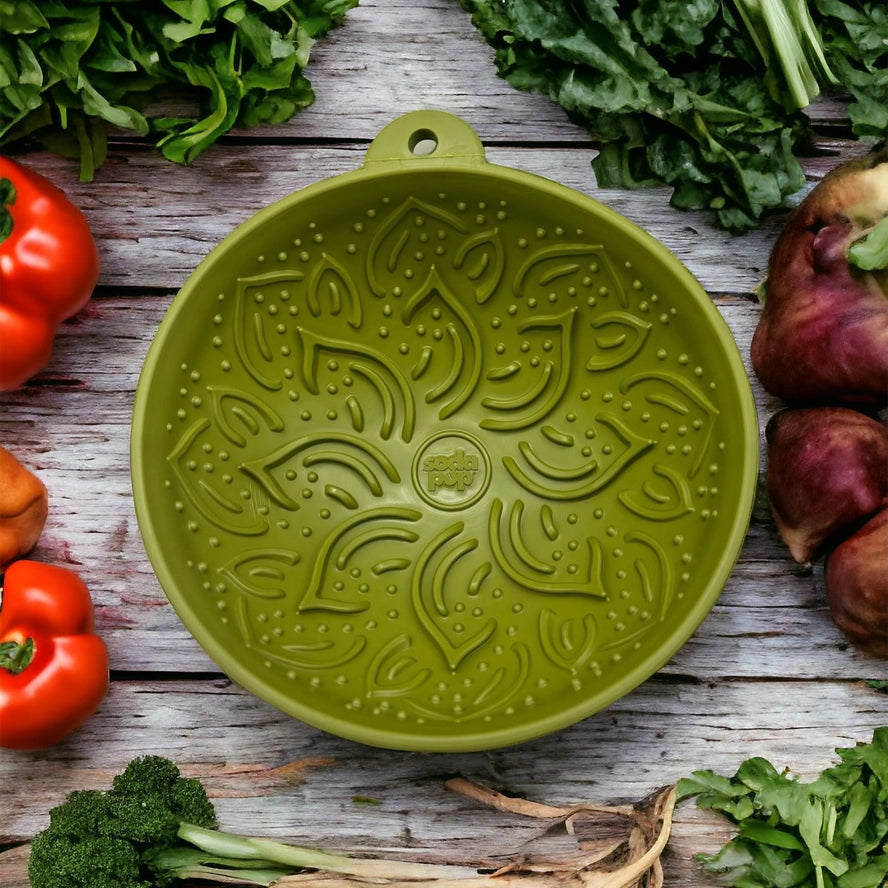 Bol de léchage - Fleur