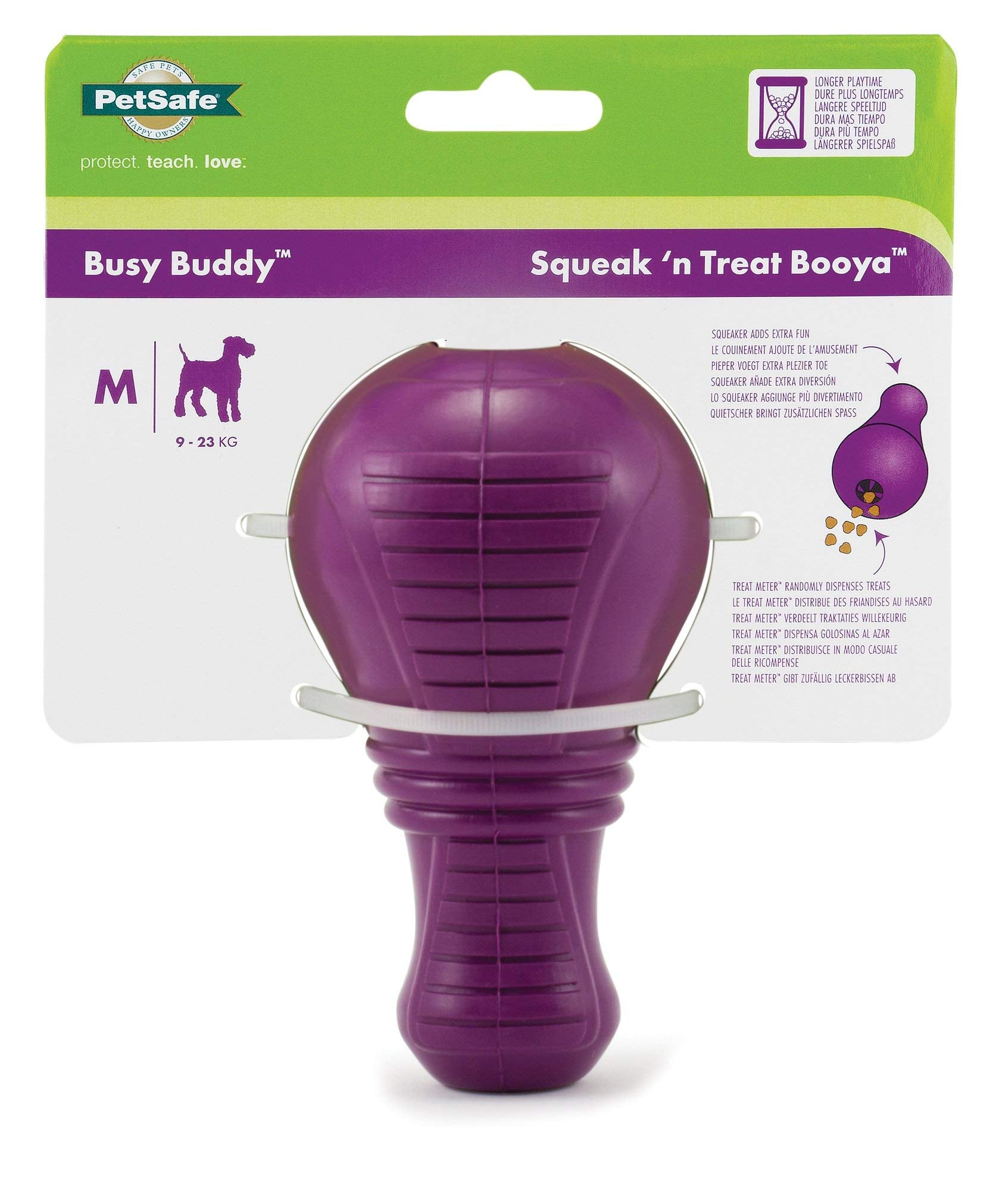 Distributeur Squeak n Treat Booya - Busy Buddy