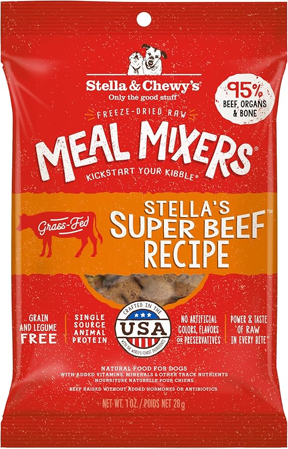 Topper recette super boeuf 28g - Stella and Chewy