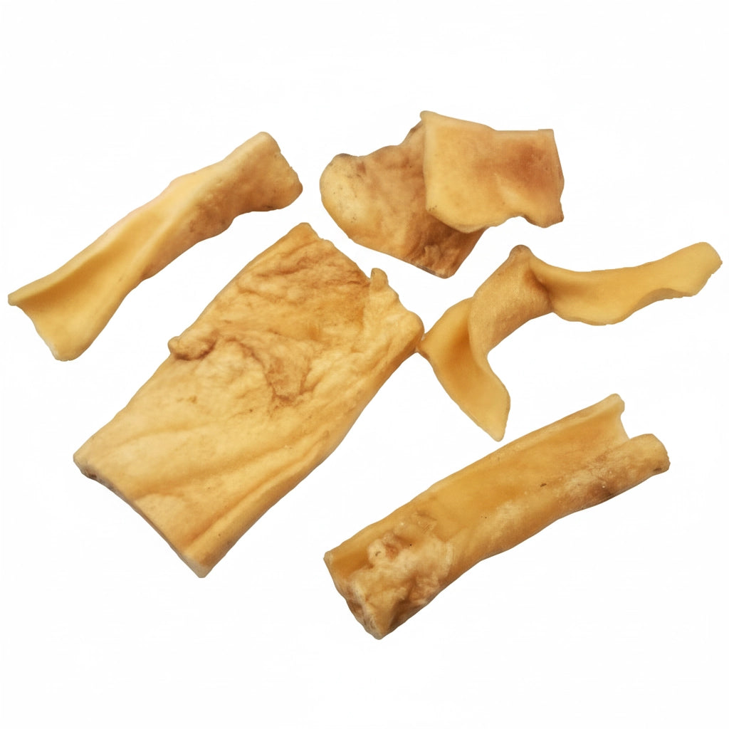 Lanières de peau de tête de bœuf 250 g - Munchie Bones