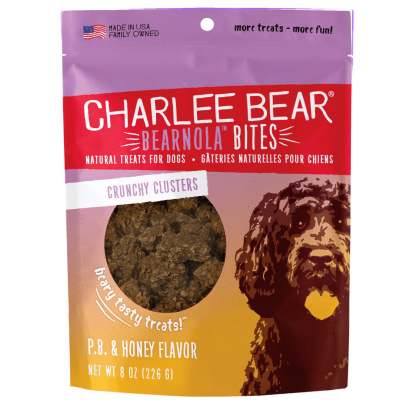 Bouchées de granola au beurre d'arachide et miel - Charlee Bear