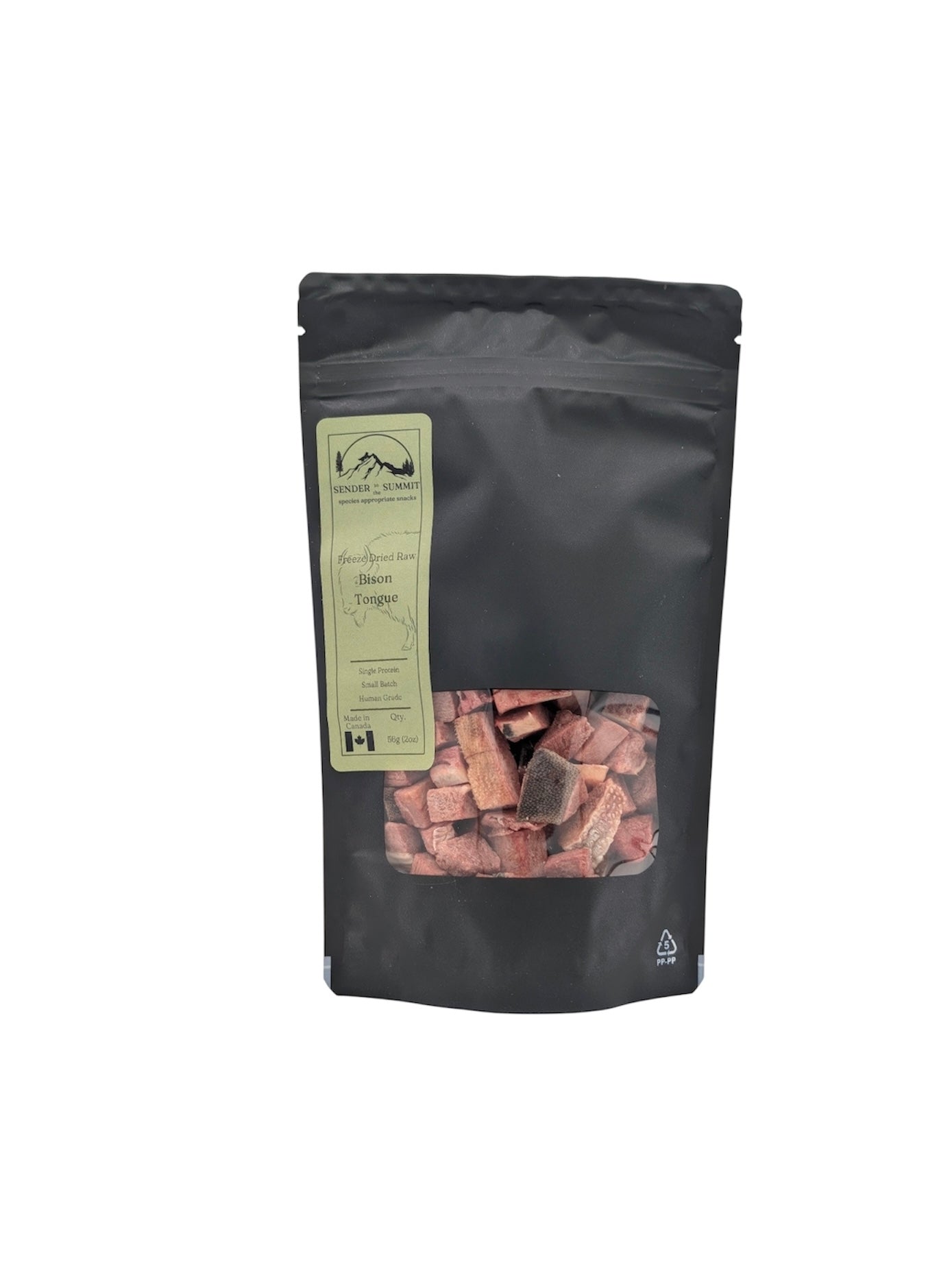 Langue de bison lyophilisée - Sender Summit Snacks