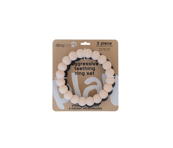 Duo d'anneaux de dentition - Dexypaws