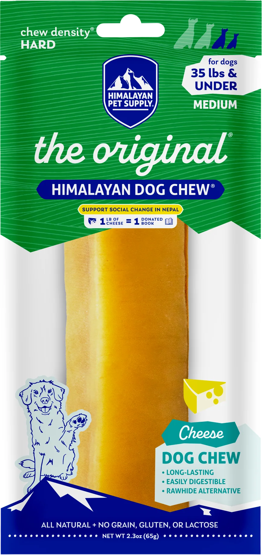 Fromage de yak au fromage - Himalayan Dog Chew