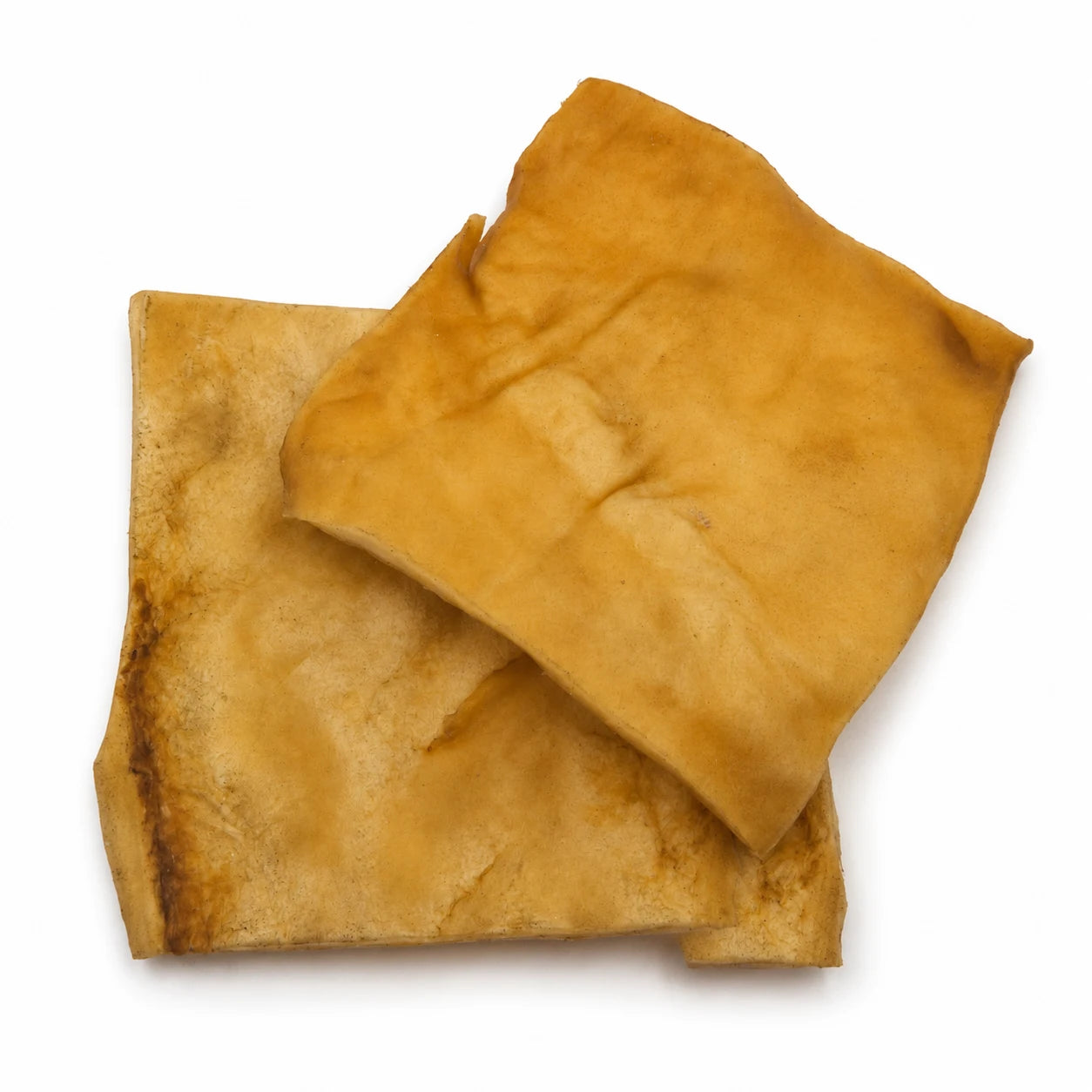 Plaque de peau de tête de buffle 8 x 8 " - Munchie Bones