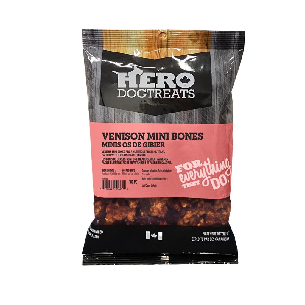 Minis os de venaison - Hero dog treats