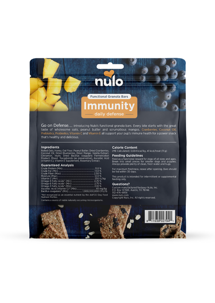 Barres Granola Multifontionnelles - Immunité