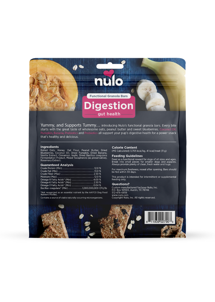 Barres Granola multifonctionnelles - Digestion