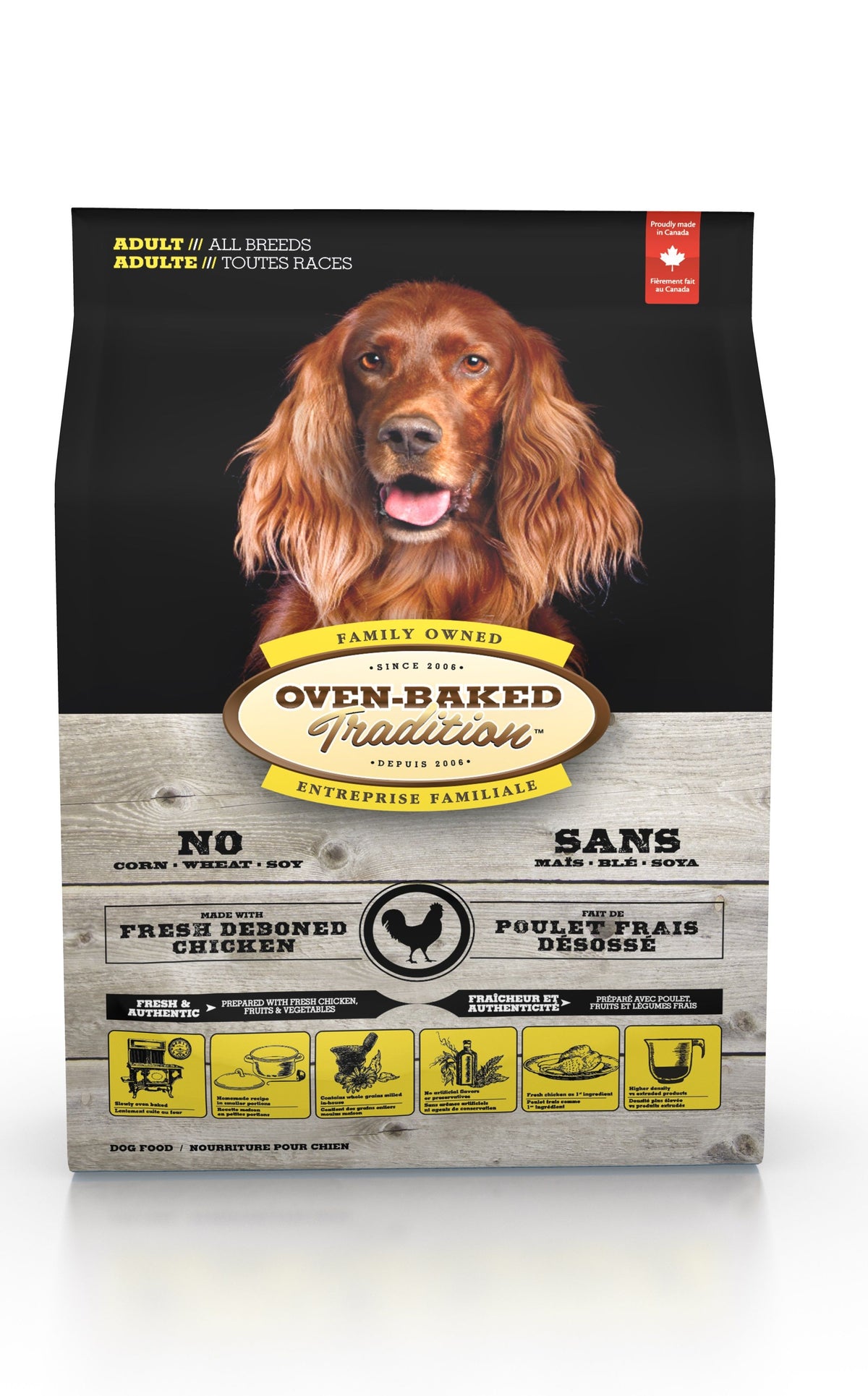 Nourriture au poulet 25 lb - Oven-Baked Tradition