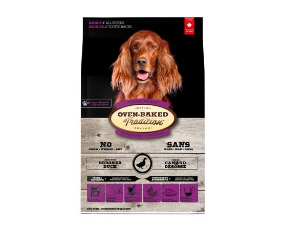 Nourriture pour chien au canard 4 lb - Oven-Baked Tradition