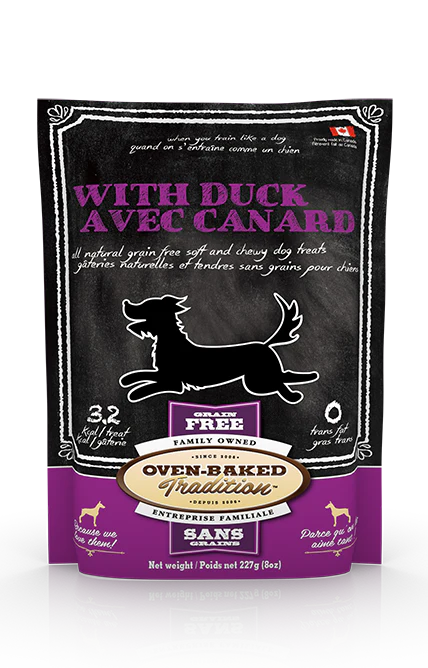 Gâterie tendre avec canard - Oven Baked