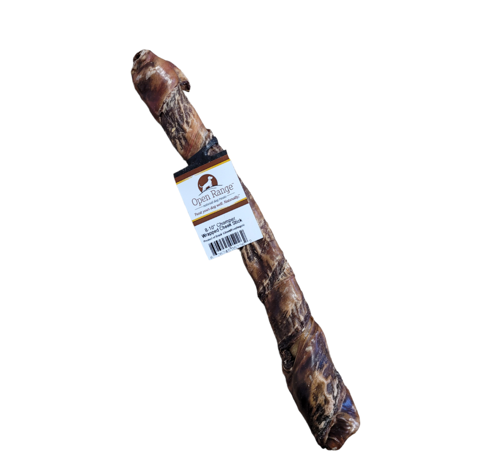 Cheeky Bully Stick enrobée d'oesophage 8-10''