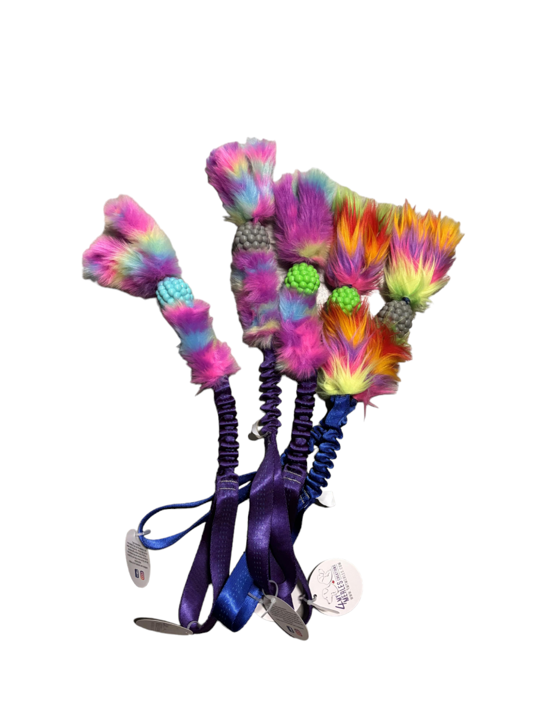 Tug Bitty Bumpy Fur Tail - 4 My Merles