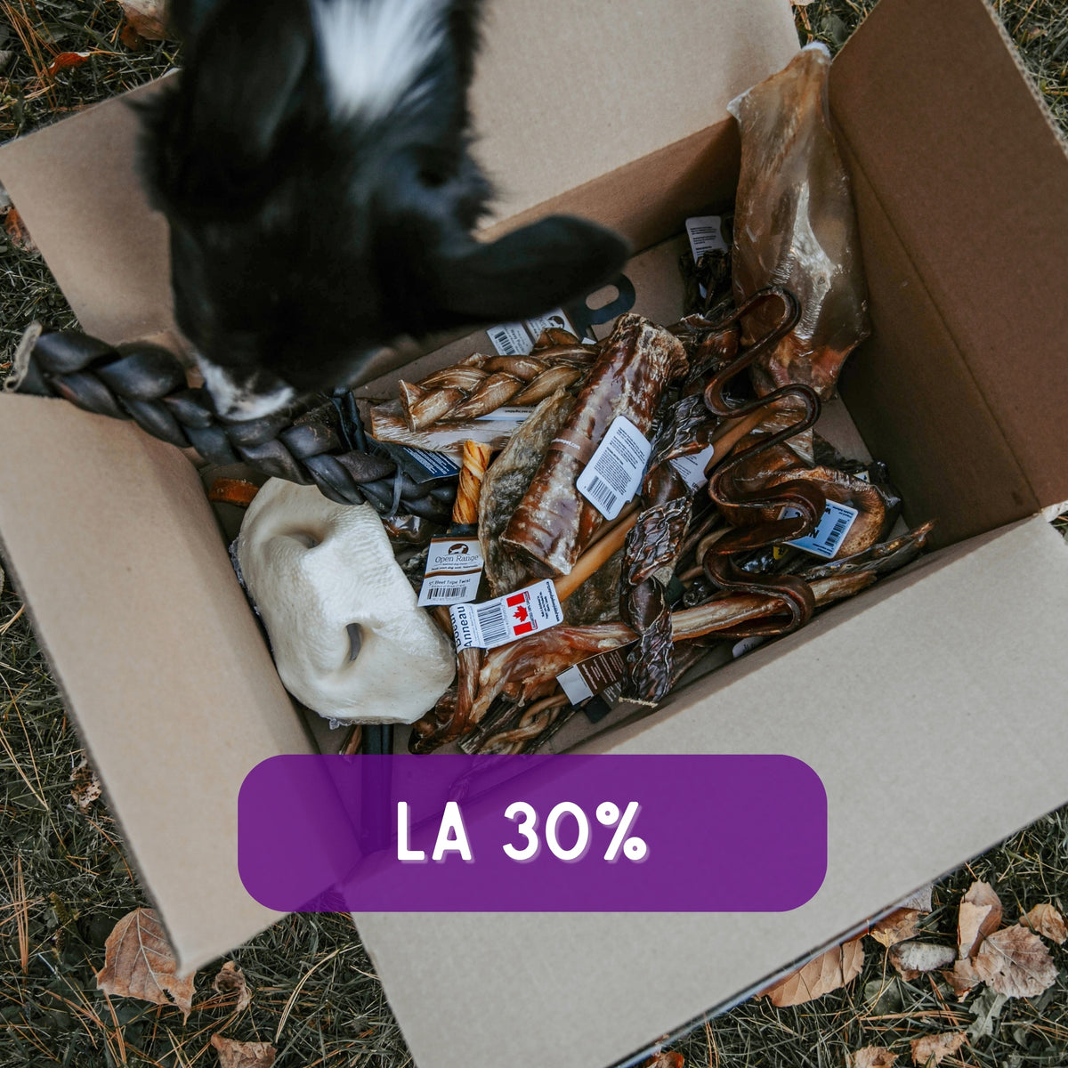 La 30 %