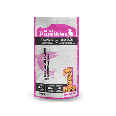 Gâteries d'entraînement au saumon lyophilisée - Purebites