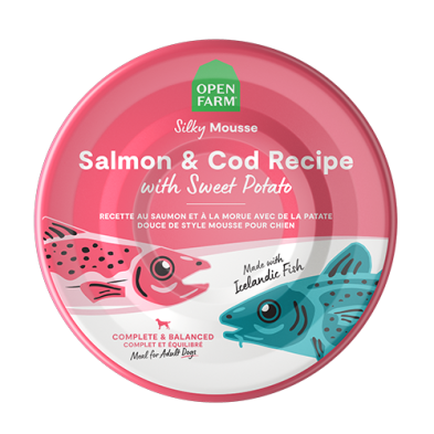 Recette en canne style mousse au saumon et morue - Open Farm