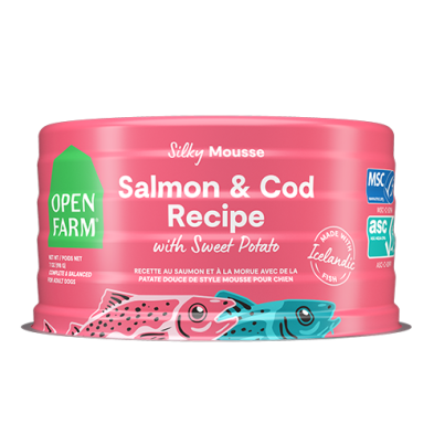 Recette en canne style mousse au saumon et morue - Open Farm