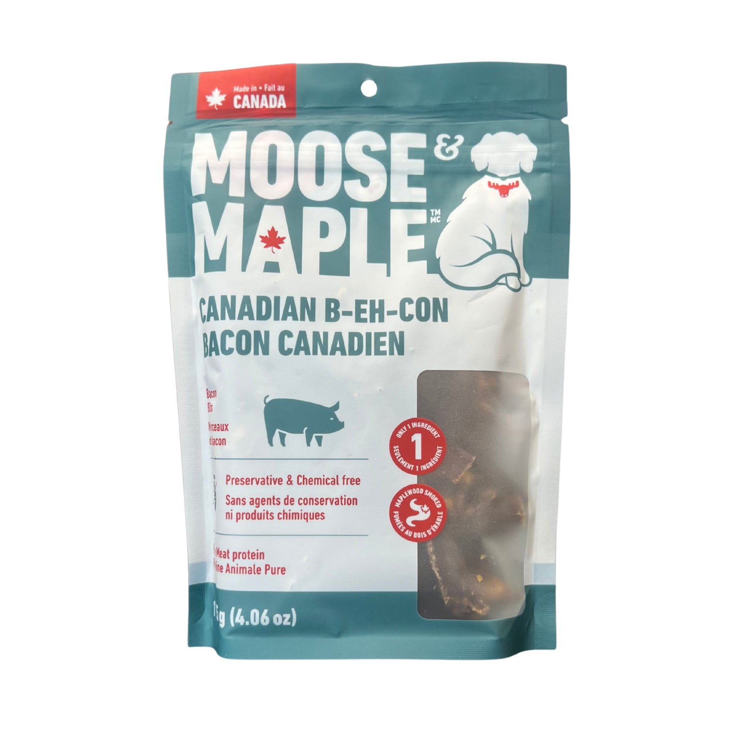 Bouchées croquantes bœuf et riz fumés au bois d’érable- Moose & Maple