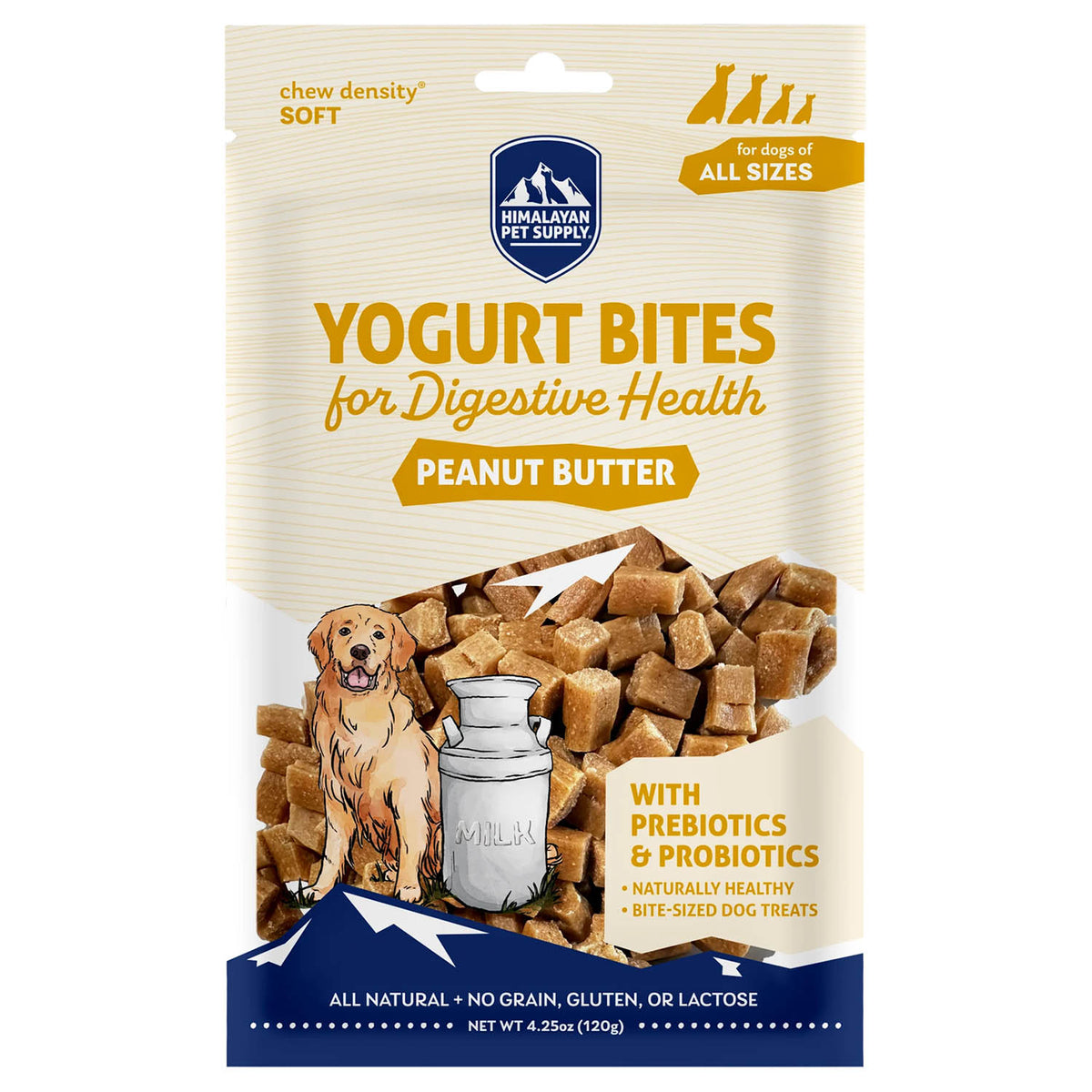 Bouchées de yogourt au beurre d'arachide - Himalayan Pet Supply