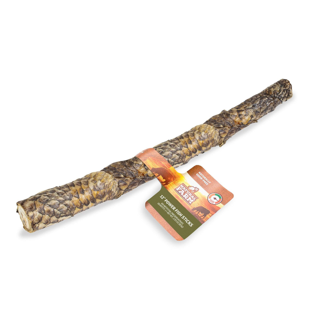 Bâton de joue de boeuf enrobé de morue 12 " - Natural Farm
