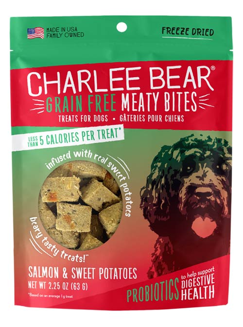 Bouchées de foie de boeuf et patates douces lyophilisées - Charlee Bear