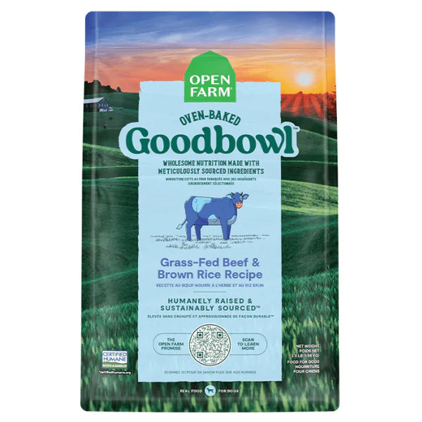 Nourriture Open Farm GoodBowl- Boeuf et riz brun 3.5 lbs