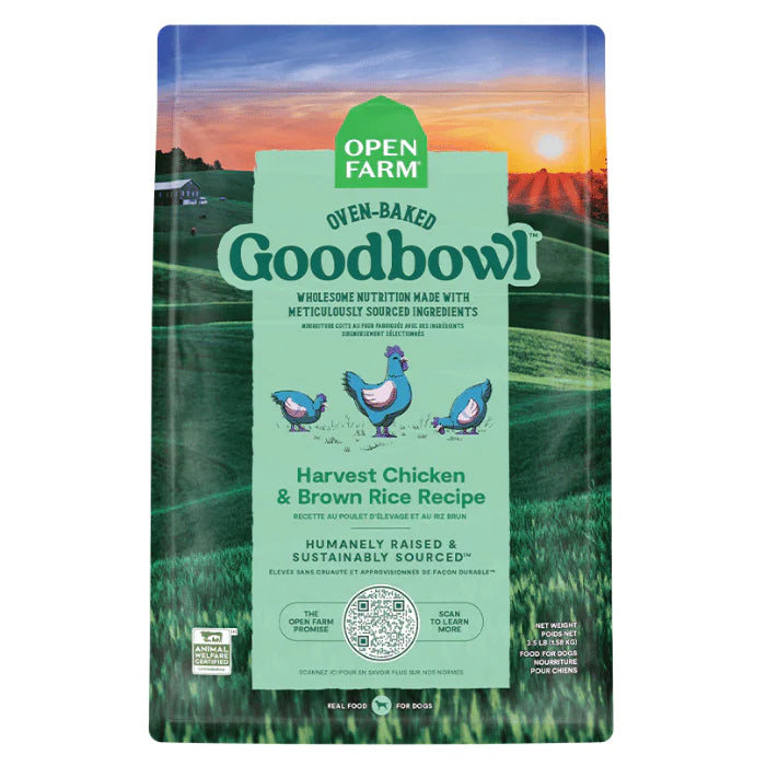 Nourriture Open Farm GoodBowl - Poulet et riz brun 3.5 lbs
