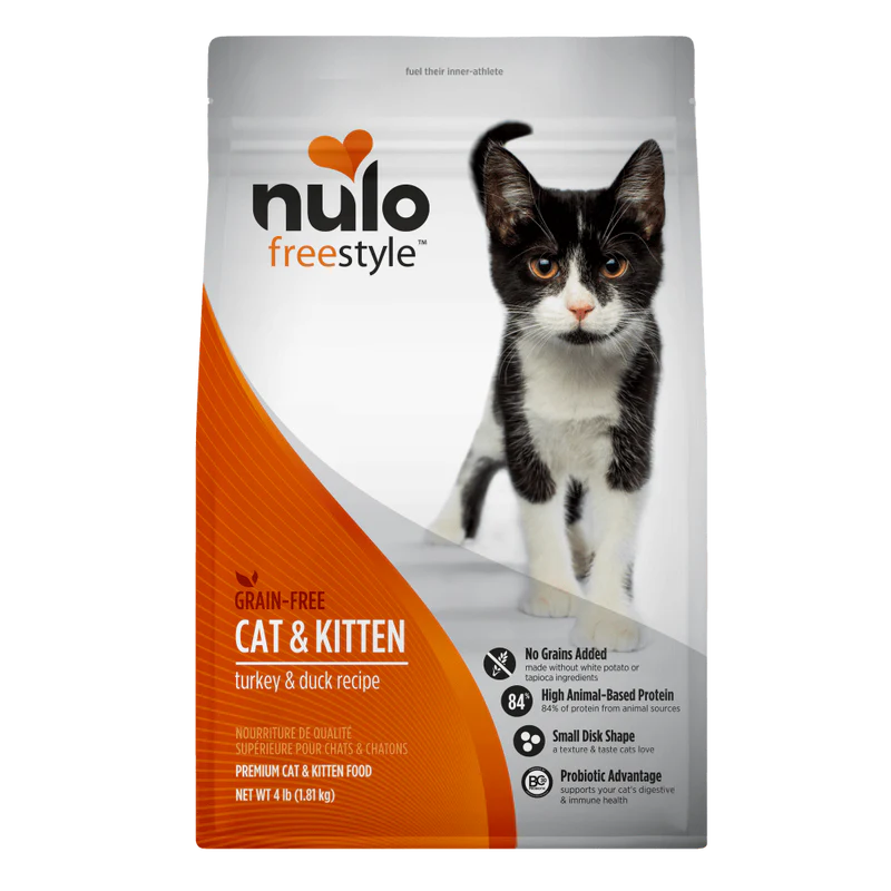 Nourriture pour chat dinde et canard - Nulo