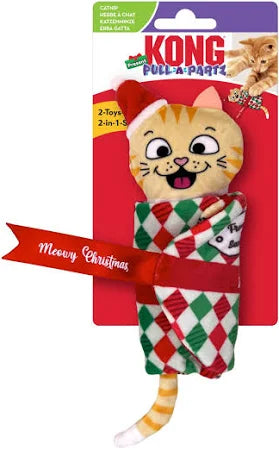 Peluche des fêtes pour chats - Pull-A-Partz present