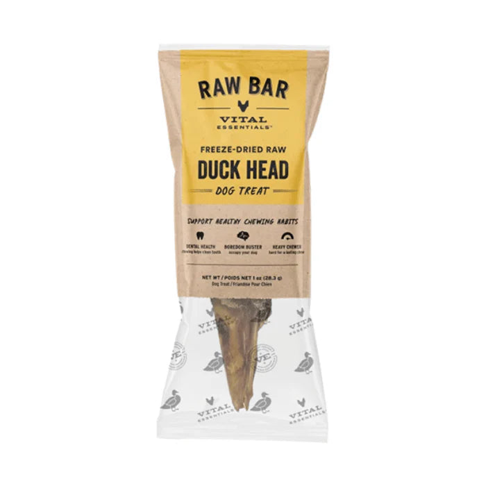 Tête de canard lyophilisée - Raw Bar