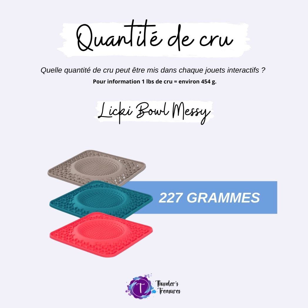 Licki Bowl thérapeutique - Messy Mutts