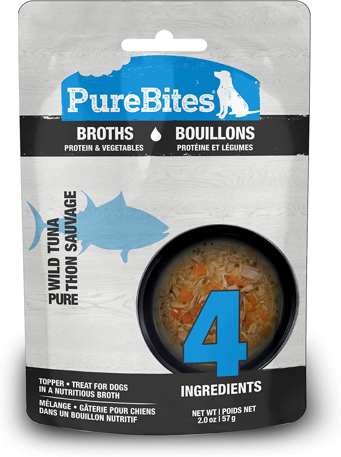 Bouillon au thon sauvage - Purebites